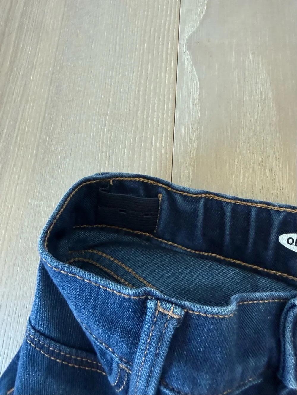 Old Navy Navy Blue Girls ballerina Stretch Skinny Jeans
